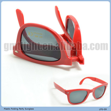 transparent frame women sunglasses