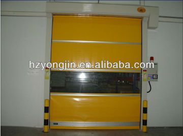 transparent plastic doors