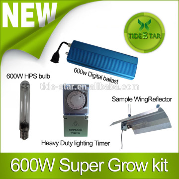 600W Grow light Kit for hydroponics/hydroponics grow kit