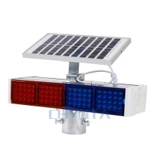 Solar-Powered Emergency Flashing Strobe Warning Light