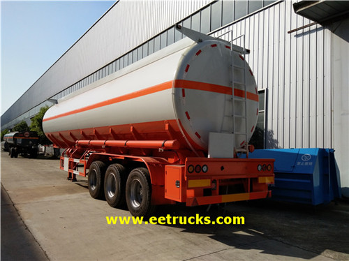 Tri-axle 48000L Trailers za Tanker ya Mafuta