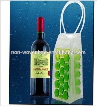 2015 Eco-friendly Wine Bag Fabric Picnic Cooler Bag Wine Cooler Bag