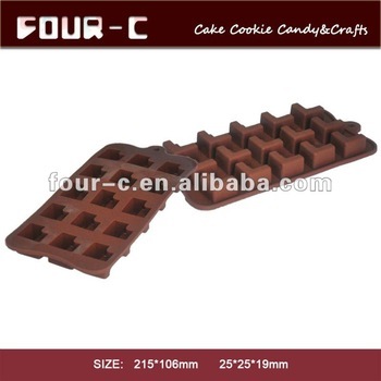 Silicone chocolate mould, plastic silicone mold