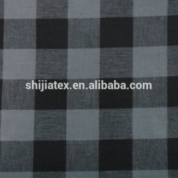 GOOD QUALITY 100% COTTON YARN DYED SHIRTING STOCK FABRIC