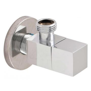 Chromed Brass single way toilet angle valve