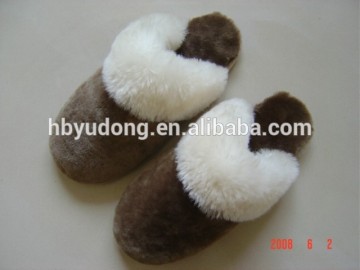 Cheap sheepskin slippers