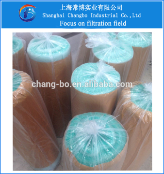 G4 paint booth fiberglass roll paint arrestor