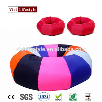 circle round beanbag chair lounge, simple design classic beanbag, child beanbag chairs home decoration