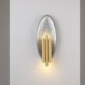 INSHINE biało-złota designerska lampa ścienna
