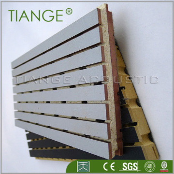 melamine slotted mdf board