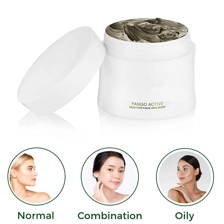 Private Custom Hydrating & Smoothing Active Mud Mask for Face and Body