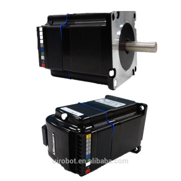 Integrated Nema 23 stepping motor with drive and encode