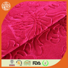 China wholesale embossed velour fabric for garment