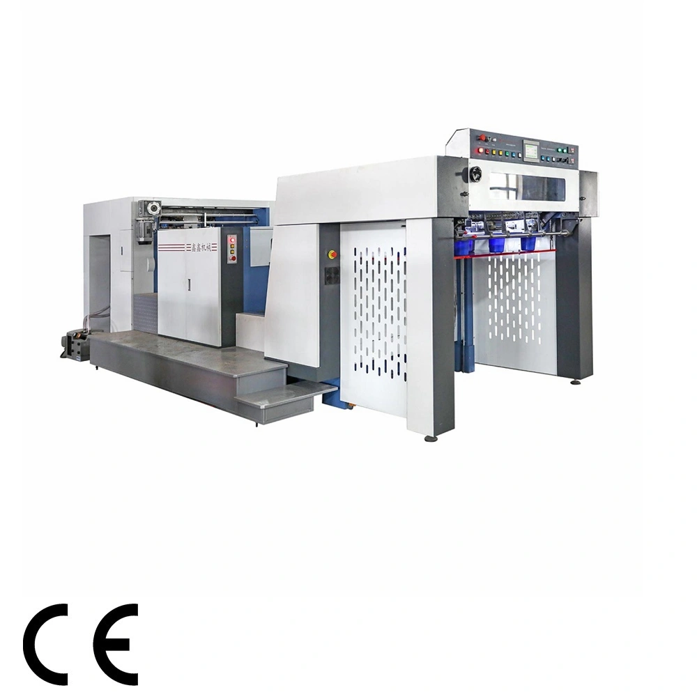 Sheet Fed Paper PVC Pet Embossing Machine