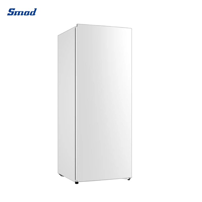 Smad Home Use 186L Single Door Upright Vertical Freezer with Recessed Handle