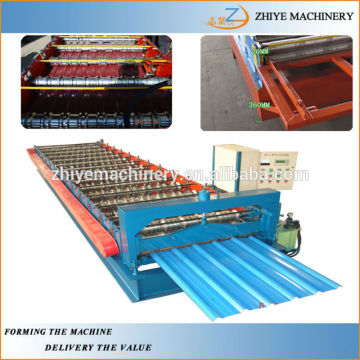 galvalume roofing sheet roll forming machine