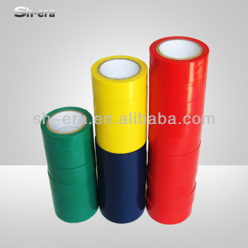 glossy green pvc electric insulating tape