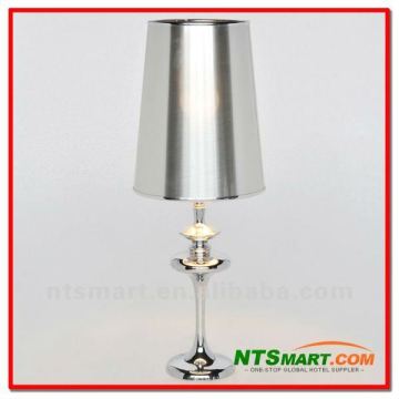 Modern Silver Desk Lamp for Hotel