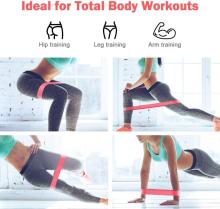 Custom Latex Stretch Resistance Loop Bands Set