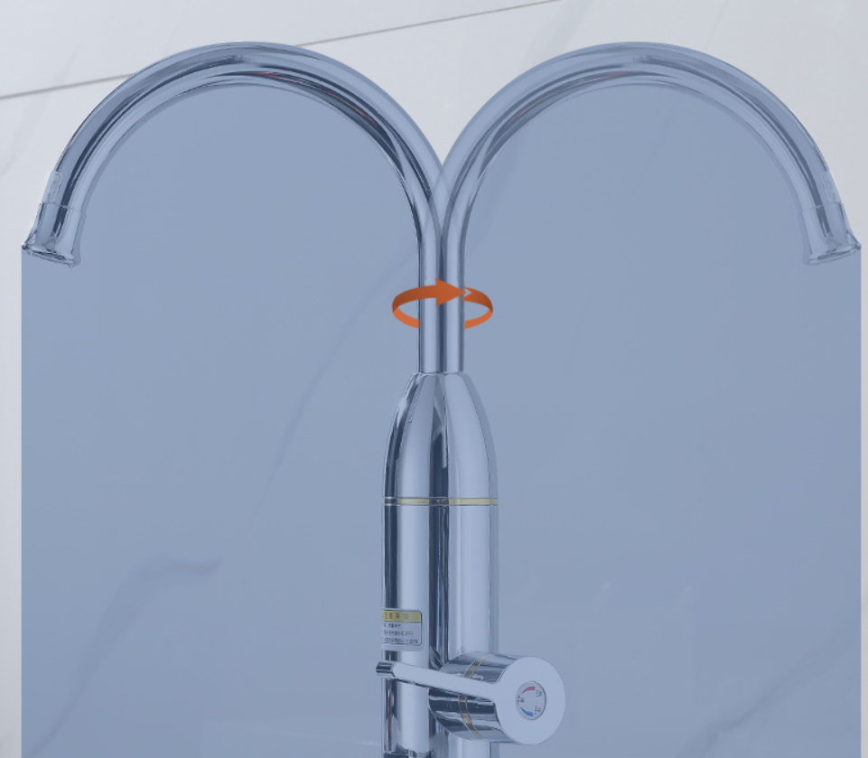 Mélangeur de robinet électrique de robinet d&#39;eau chaude de chauffage instantané de cuisine directe d&#39;usine avec le régulateur de température