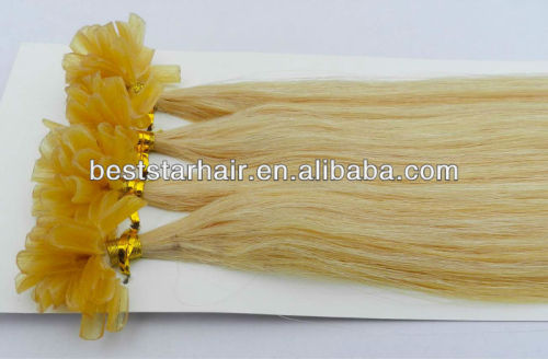 Brazilian virgin hair wholesale hair extension U tip