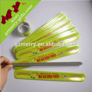 Reliable quality wholesale pvc reflective slap bracelet