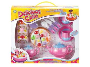 Kids Cake Play Set, Cake Toys, Plastic Pastry Toys