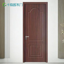 Light luxury solid wood swing door
