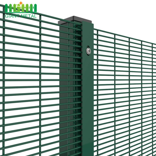 ความปลอดภัยสูง PVC-Coated 358 Fence Welded Wire Mesh