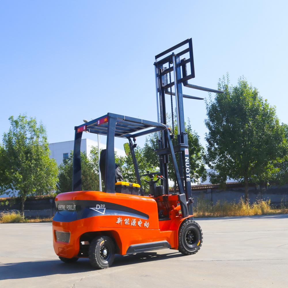 Truk forklift listrik mini 2 ton