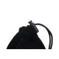 Wholesale noir sacs de velours gland avec impression d&#39;or
