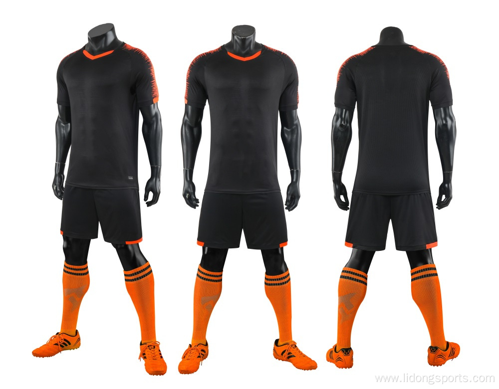 Wholesale Custom Sublimation Quick Dry Soccer Jersey Set