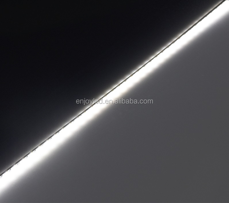 Factory wholesale LED super bright 2835 4mm 12v 72led/84led/m rigid light strip for Ultra-thin advertising light