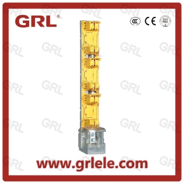 NH Fuse bases and NH strip-fuseways for NH-fuse-links