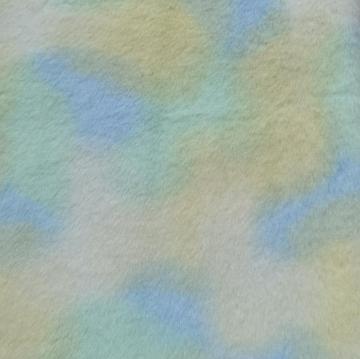 Knit Tie-dye Bunny Fleece