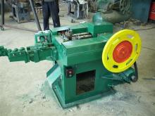 Scrap steel nail making machine