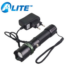 3W 2000LM High quality LED tactical flashlight 3*AAA Dry Battery rechargeable flashlight