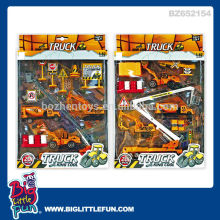 Metal construction toys engineering truck set toy