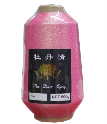 pink MH Type Metallic Yarn