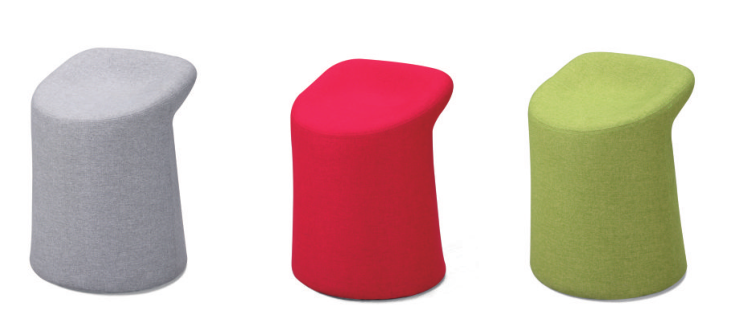 High Quality Nordic Design Lounge Sofa Chair Living No Armrests Round Sofa Stool