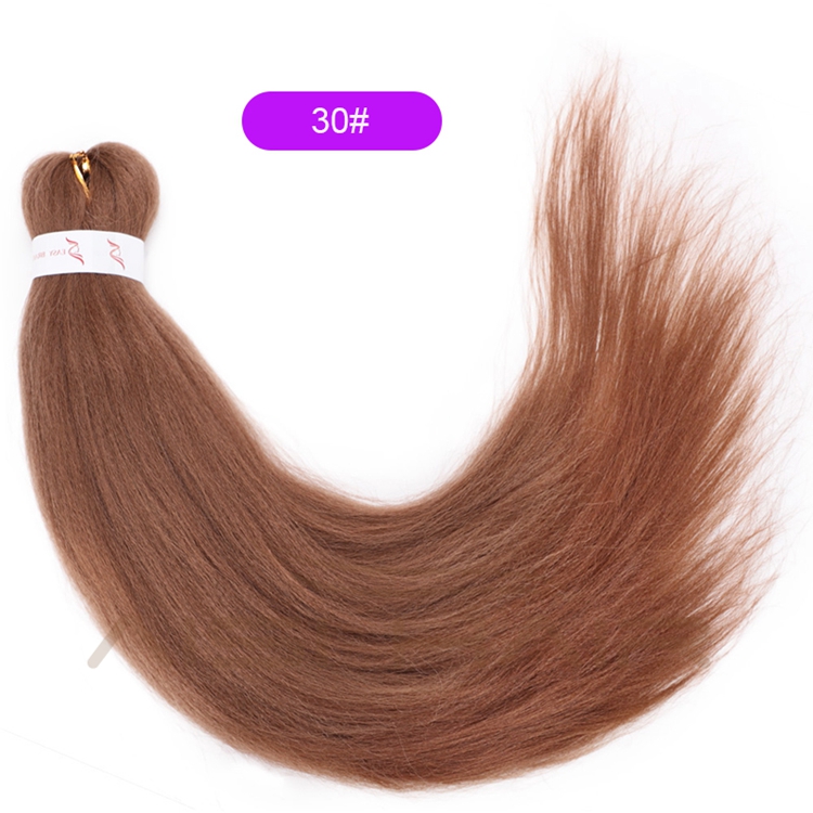 Aisi Hair Best Selling Wholesale Solid Color Jumbo Easy Fiber Pre Stretched For Women Synthetic Crochet Braiding Hair Extensions