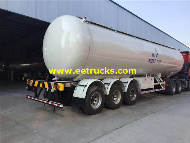 54000l LPG Transport Tanker Trailers