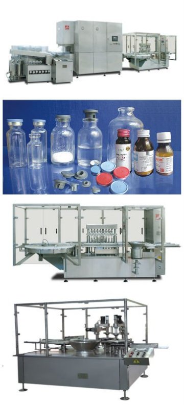 antibiotic powder&liquid filling production line