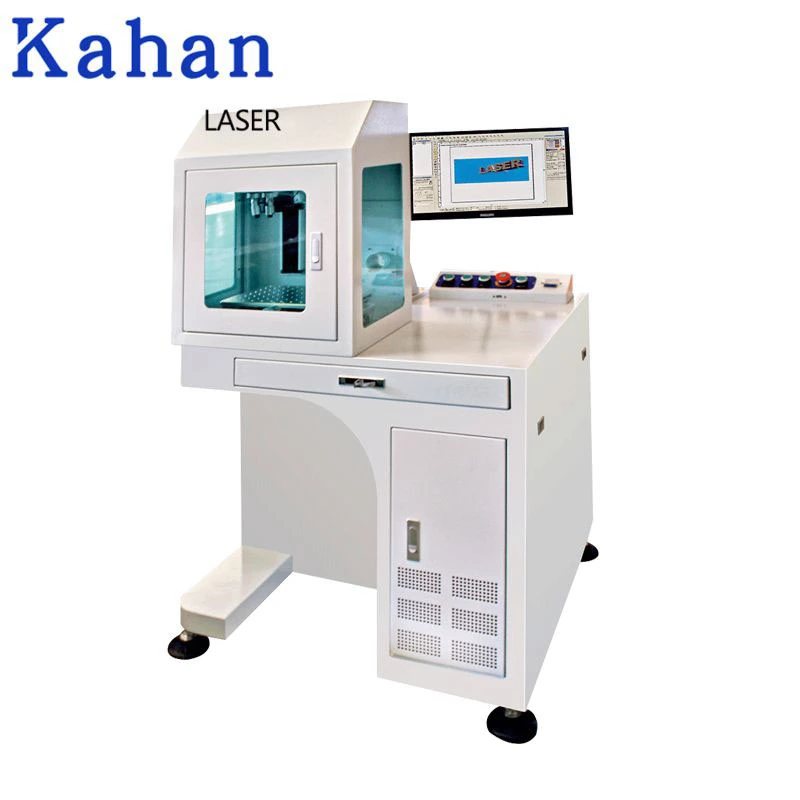 3D Dynamic Color / Free Shipped Raycus Fiber Laser Marker Laser Marking Machine Ipg Source for Metal and Plastic