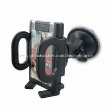 Windshield Mount Car Holder for Smartphones, PDAs/GPS, Made of ABS Material, Reliable Suction Cup
