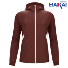 Durable Men's Hooded Zip-Up Long Sleeve