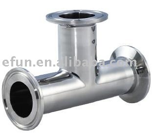 Stainless steel Sanitary Clamped Tee