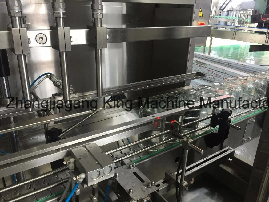 Glass Bottle Coconut Oil Filling Capping Plant