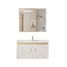 Bathroom Cabinet Set with Mirror