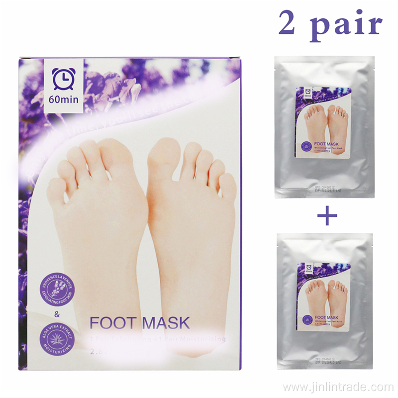 Private label Private label aloe lavender foot Mask